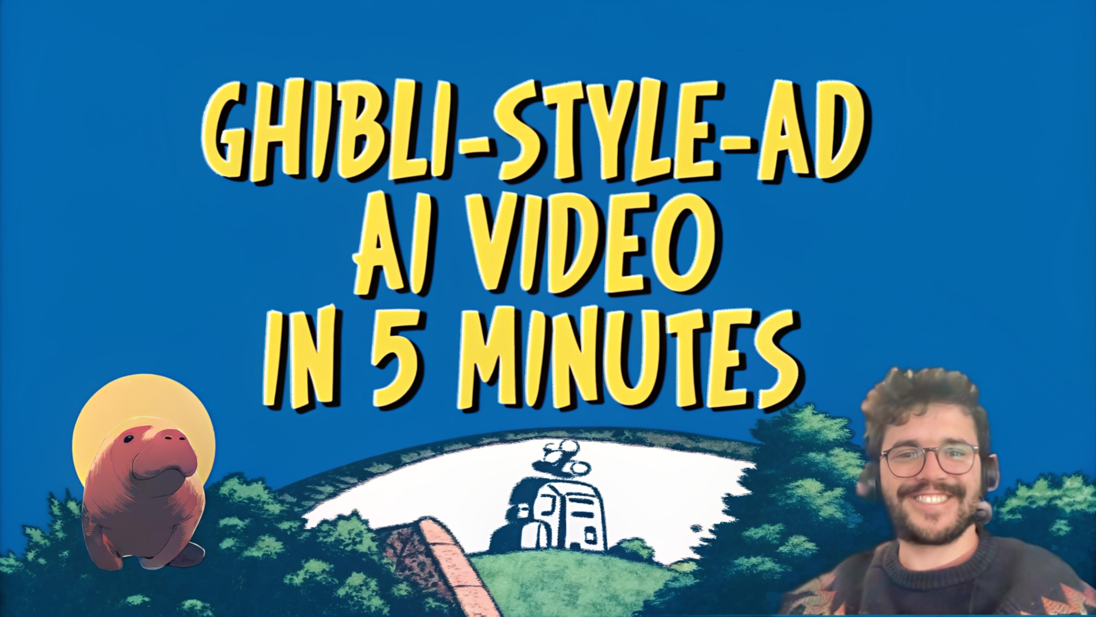 Create an ad for your business in Ghibli Style Thumbnail