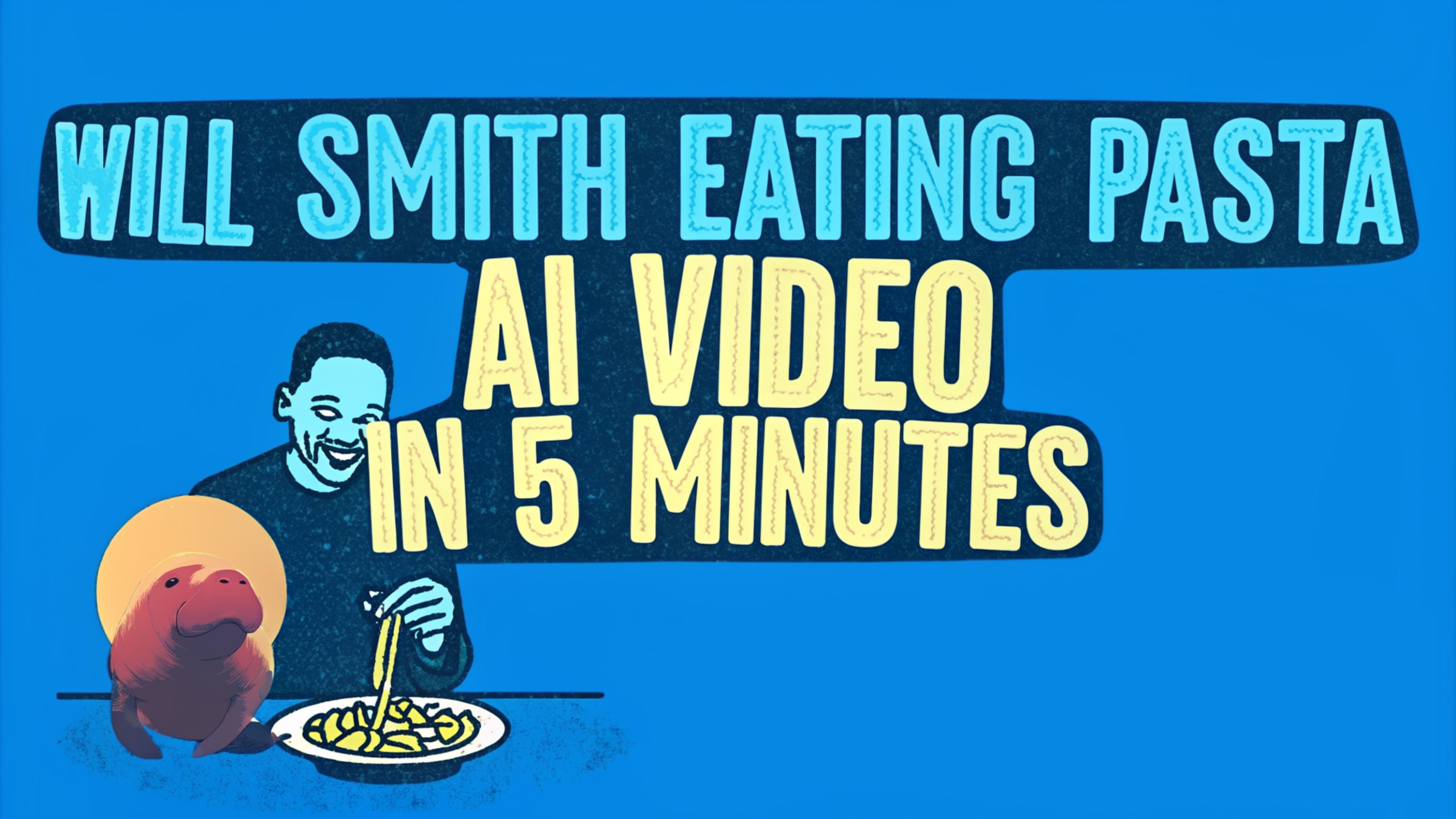 Will Smith Eating Pasta in 5 minutes Thumbnail
