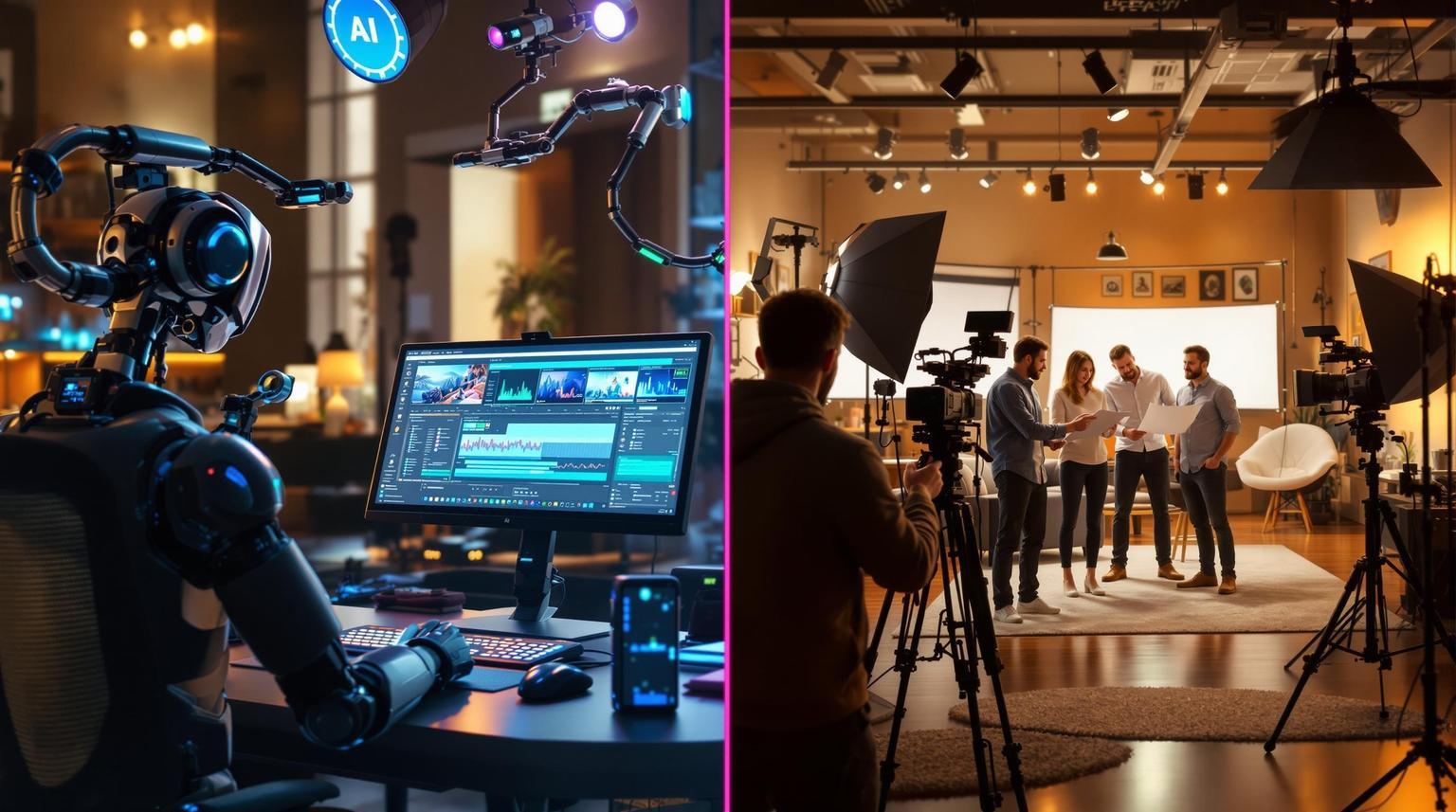 AI vs. Manual Video Production: Cost Comparison