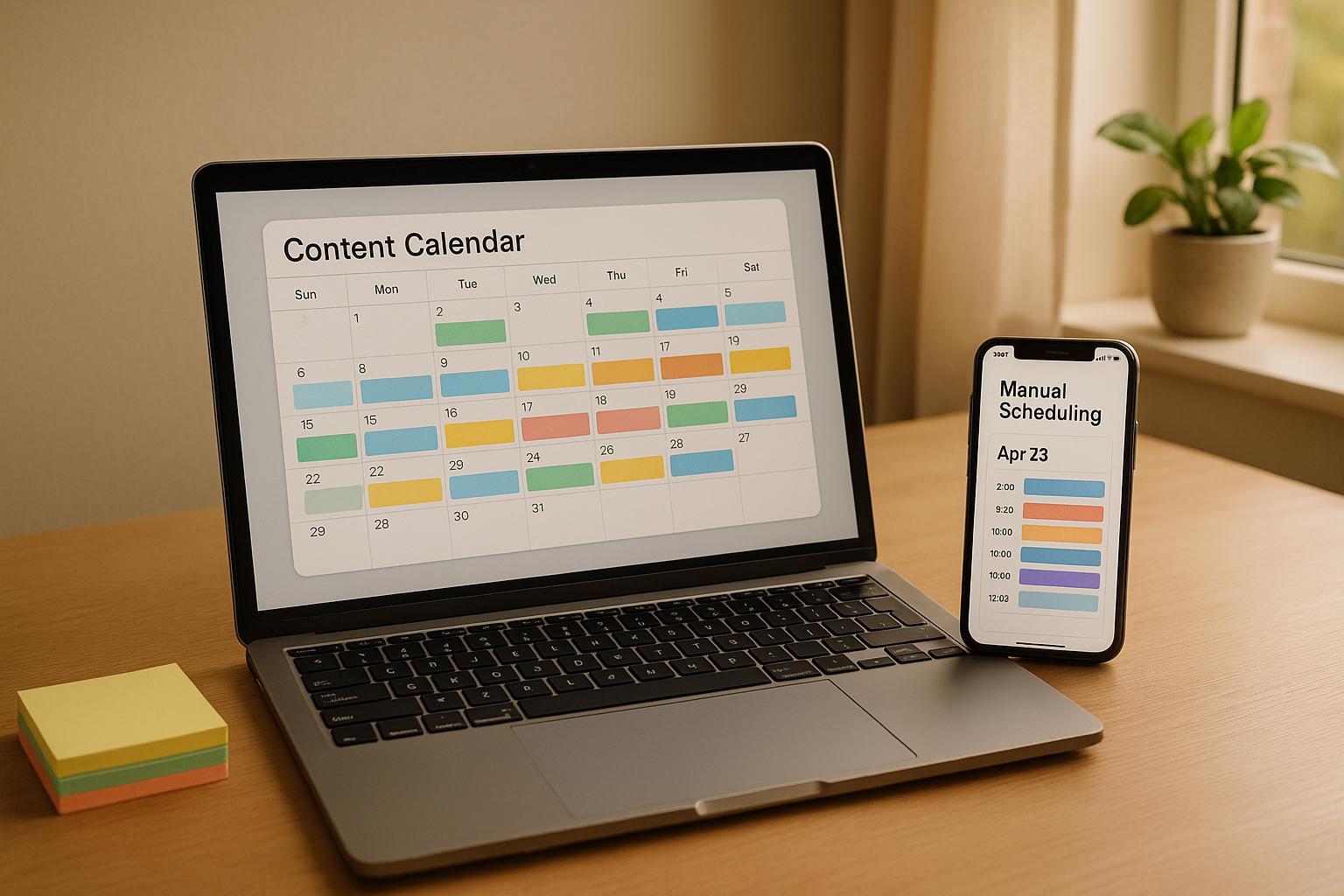 Content Calendar vs Manual Scheduling for YouTube