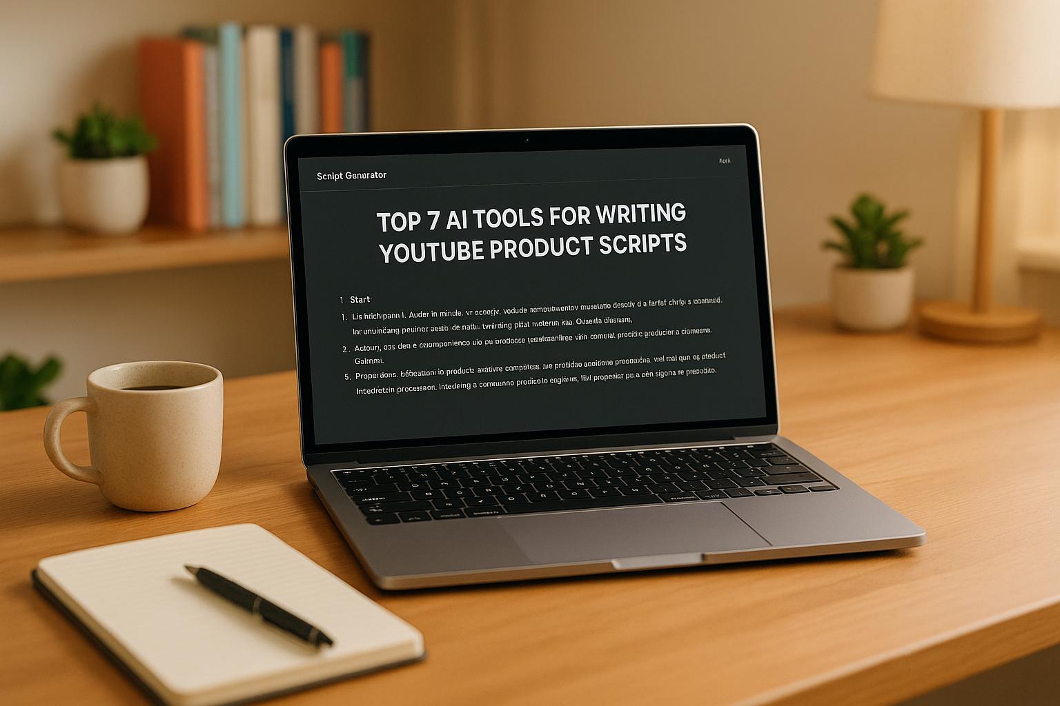 Top 7 AI Tools for Writing YouTube Product Scripts