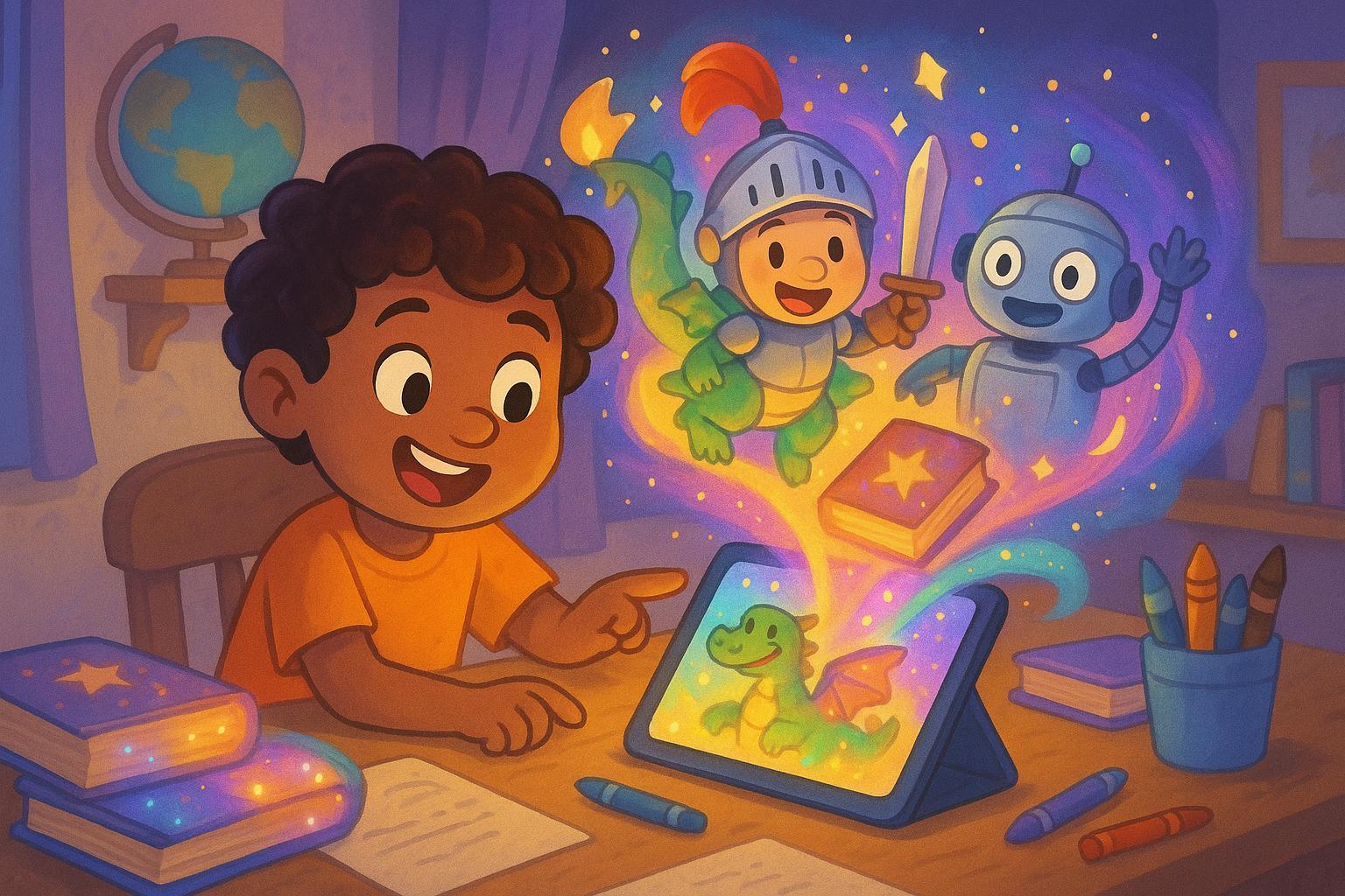 Top AI Tools for Child-Led Story Adventures