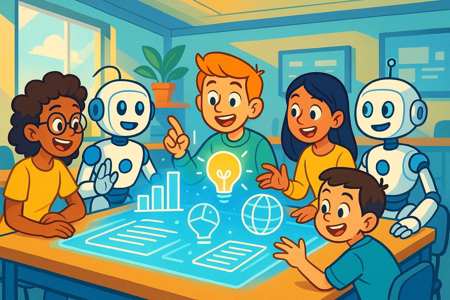 AI Research on Group Learning Strategies