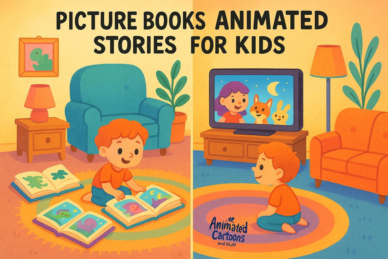 Picture Books vs. Animated Stories for Kids