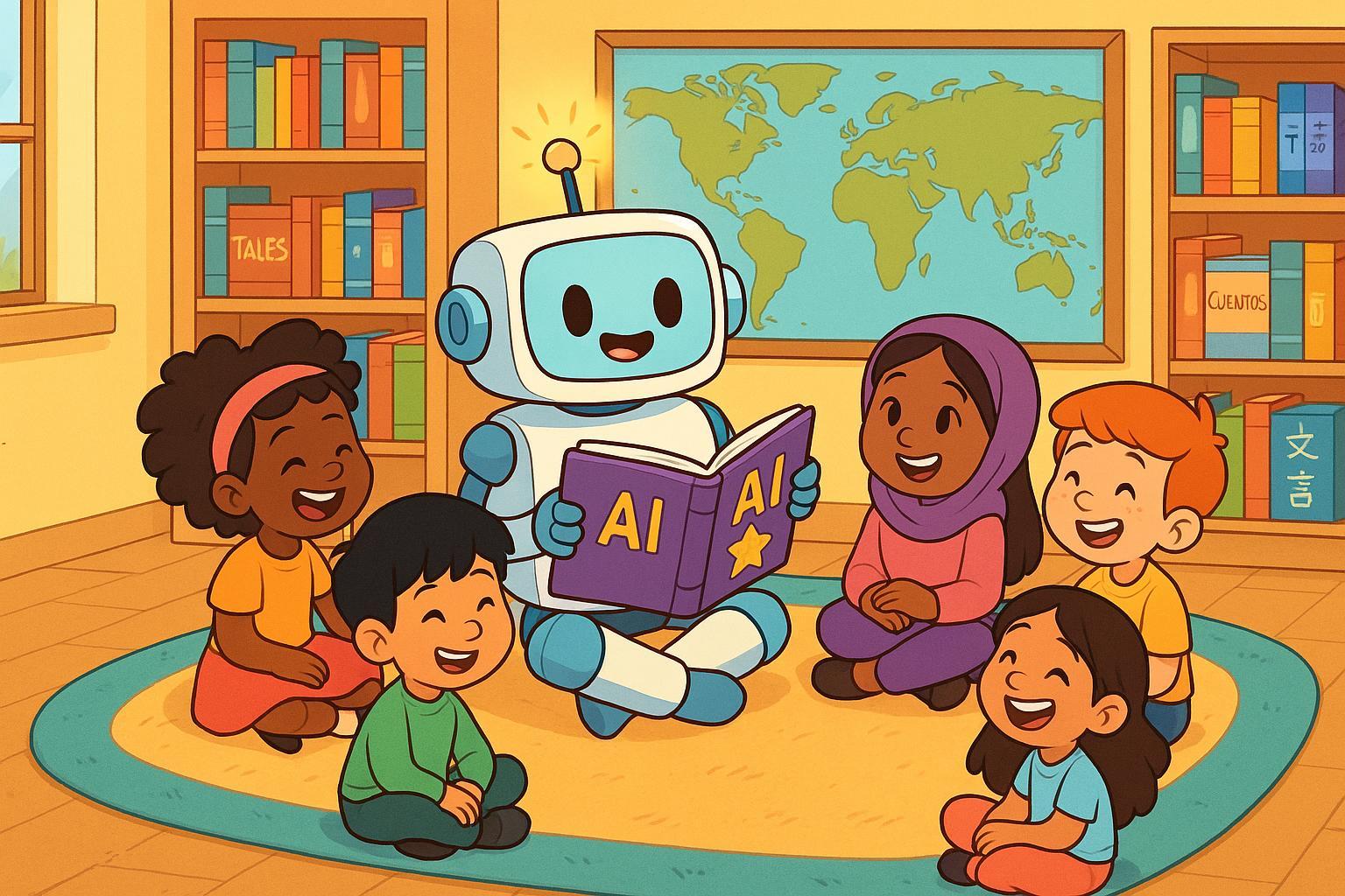 How AI Adapts Stories for Multilingual Classrooms