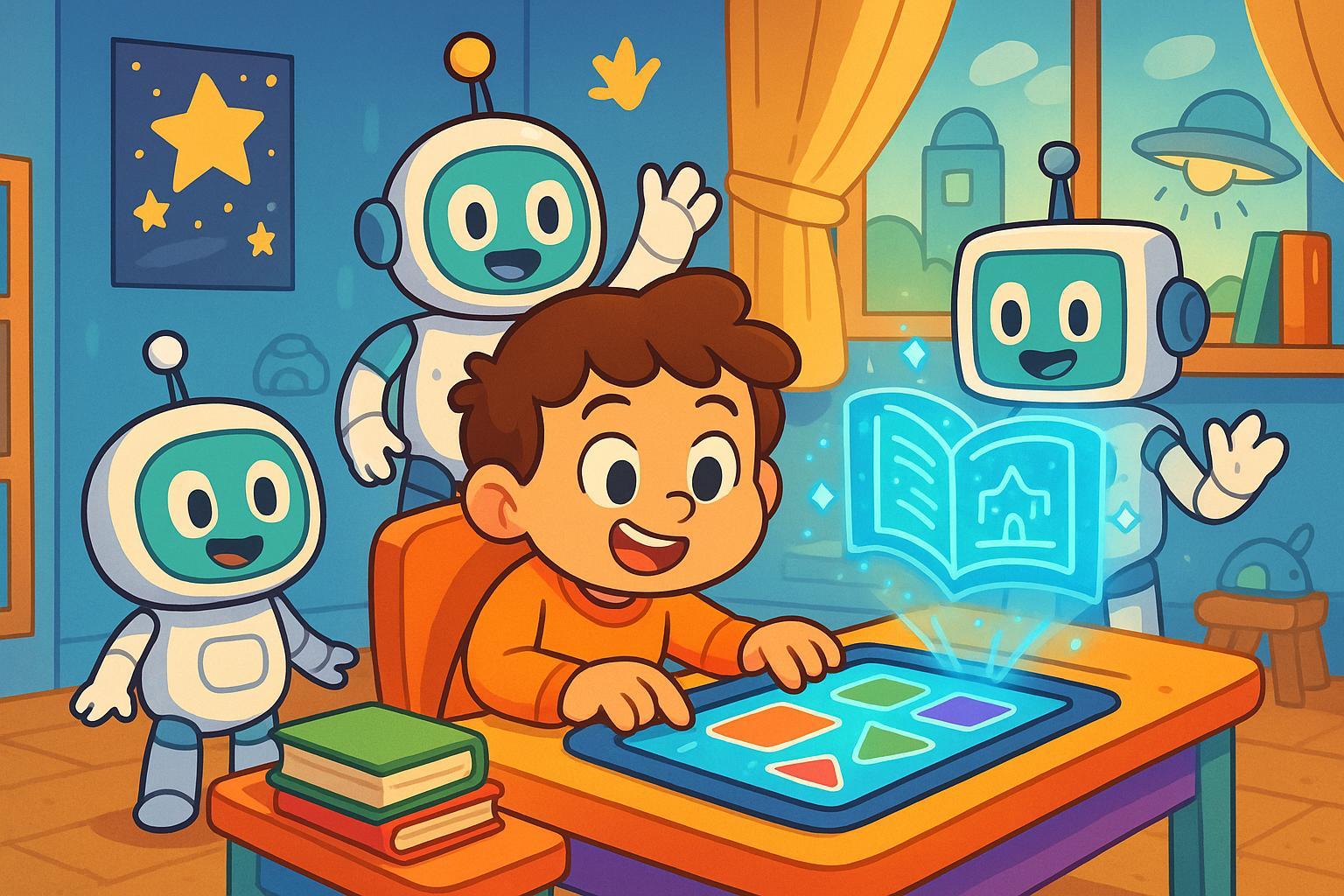 How AI Narratives Teach Kids Problem Solving