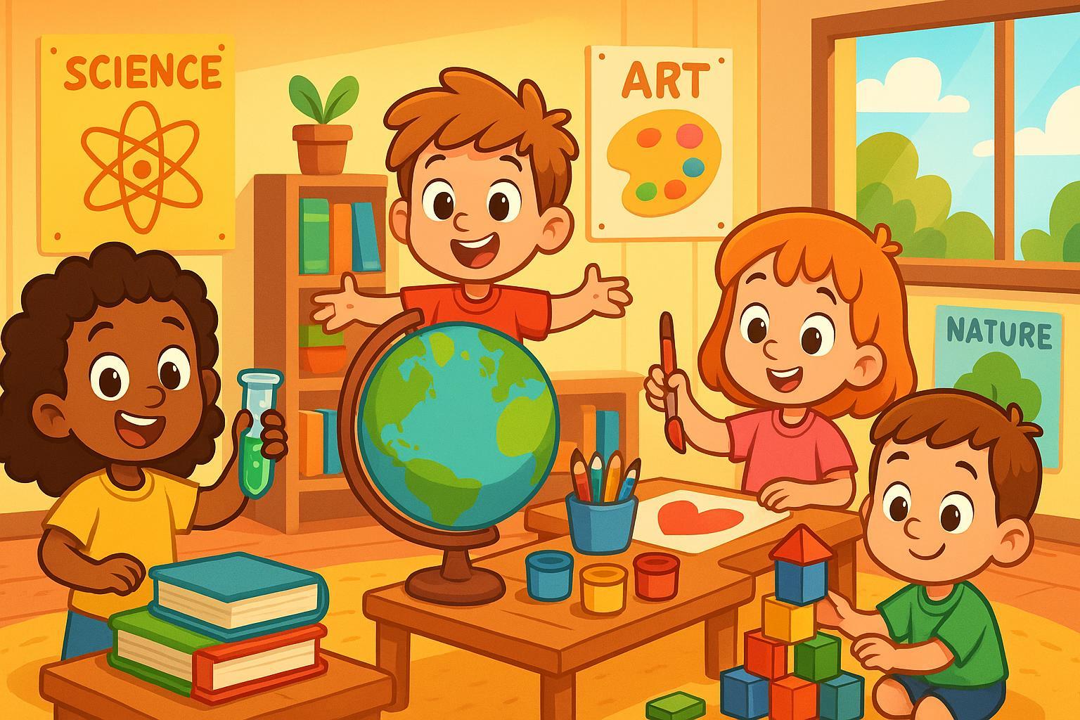 Educational Theme Picker for Kids