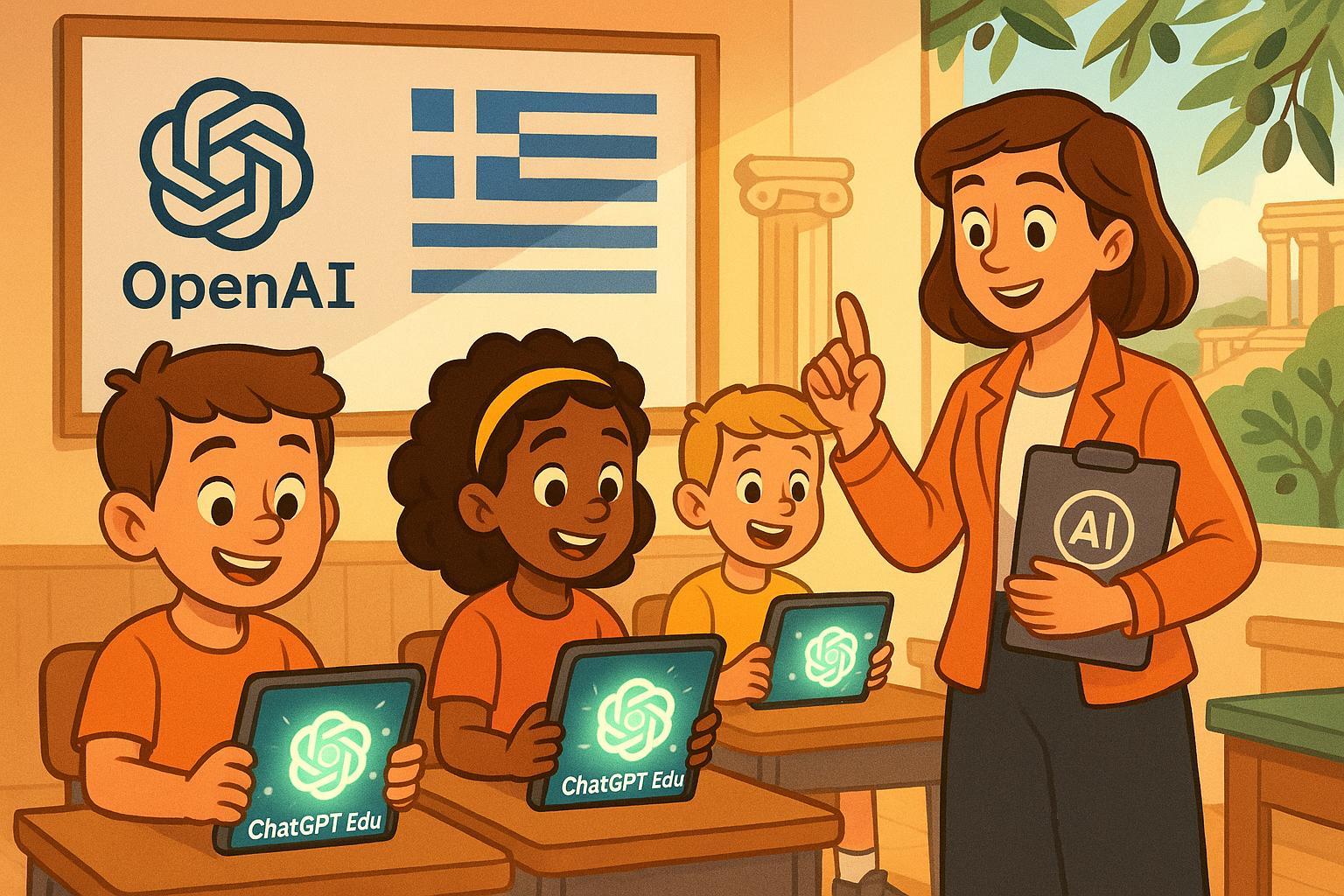 OpenAI and Greece Collaborate on Educational AI Integration