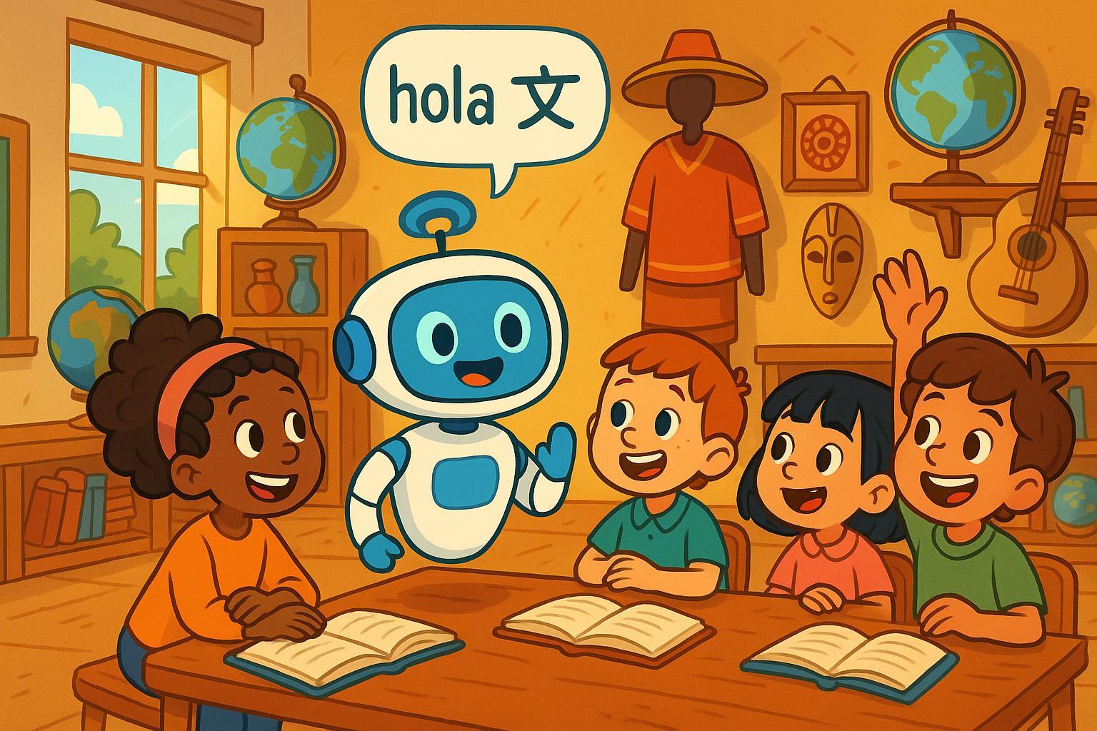 How AI Supports Cross-Cultural Literacy