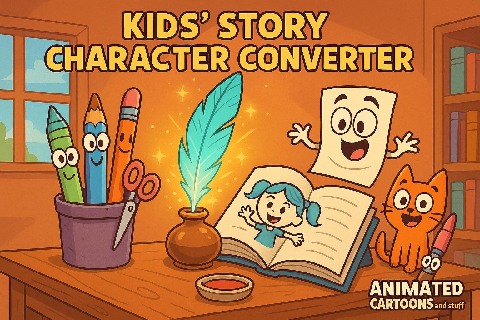 Kids' Story Character Converter