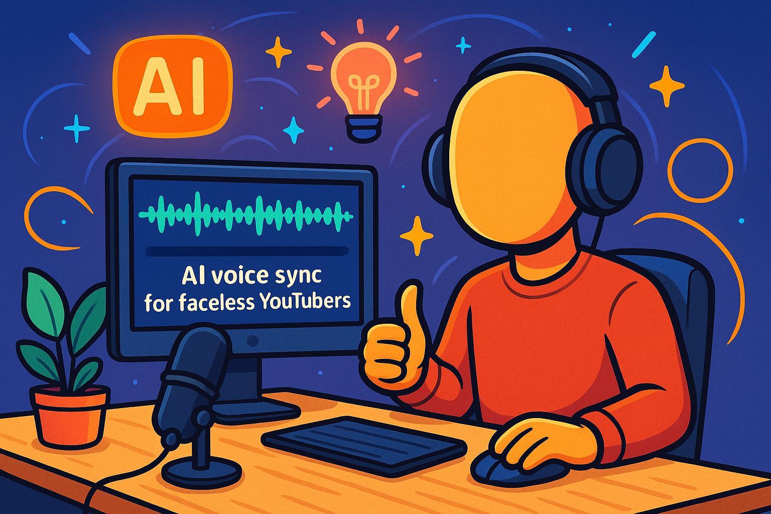 AI Voice Sync for Faceless YouTubers