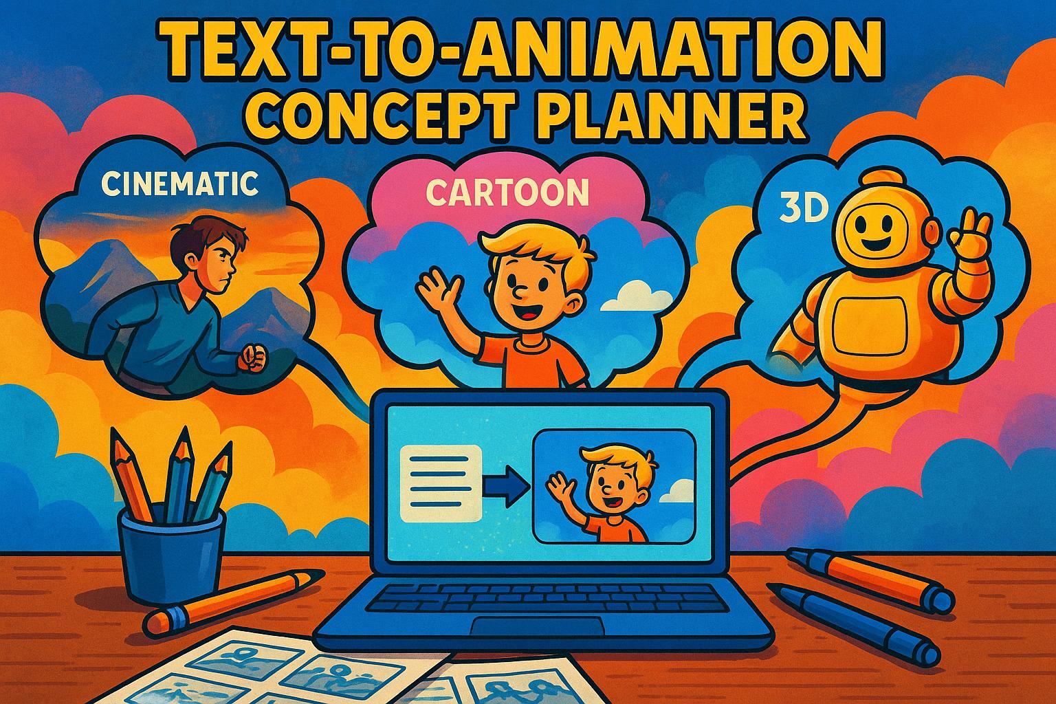 Text to Animation Concept Planner