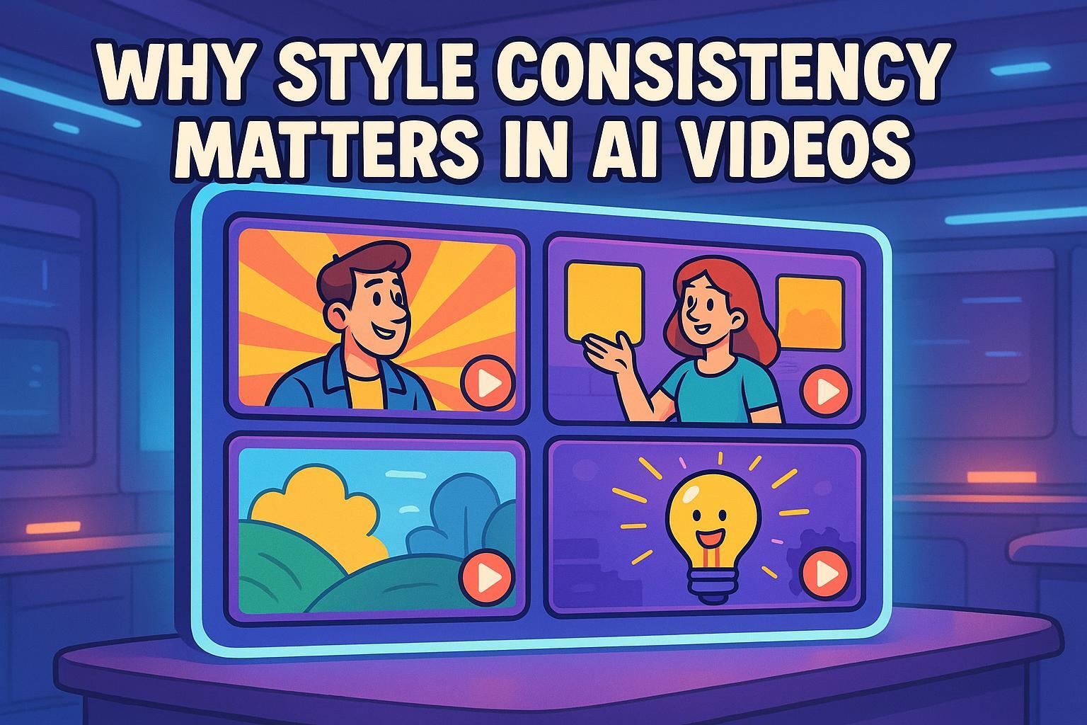 Why Style Consistency Matters in AI Videos