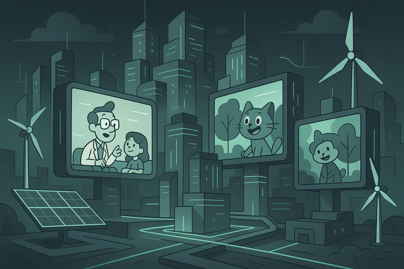 Long-Form AI Videos: Balancing Quality and Energy Use