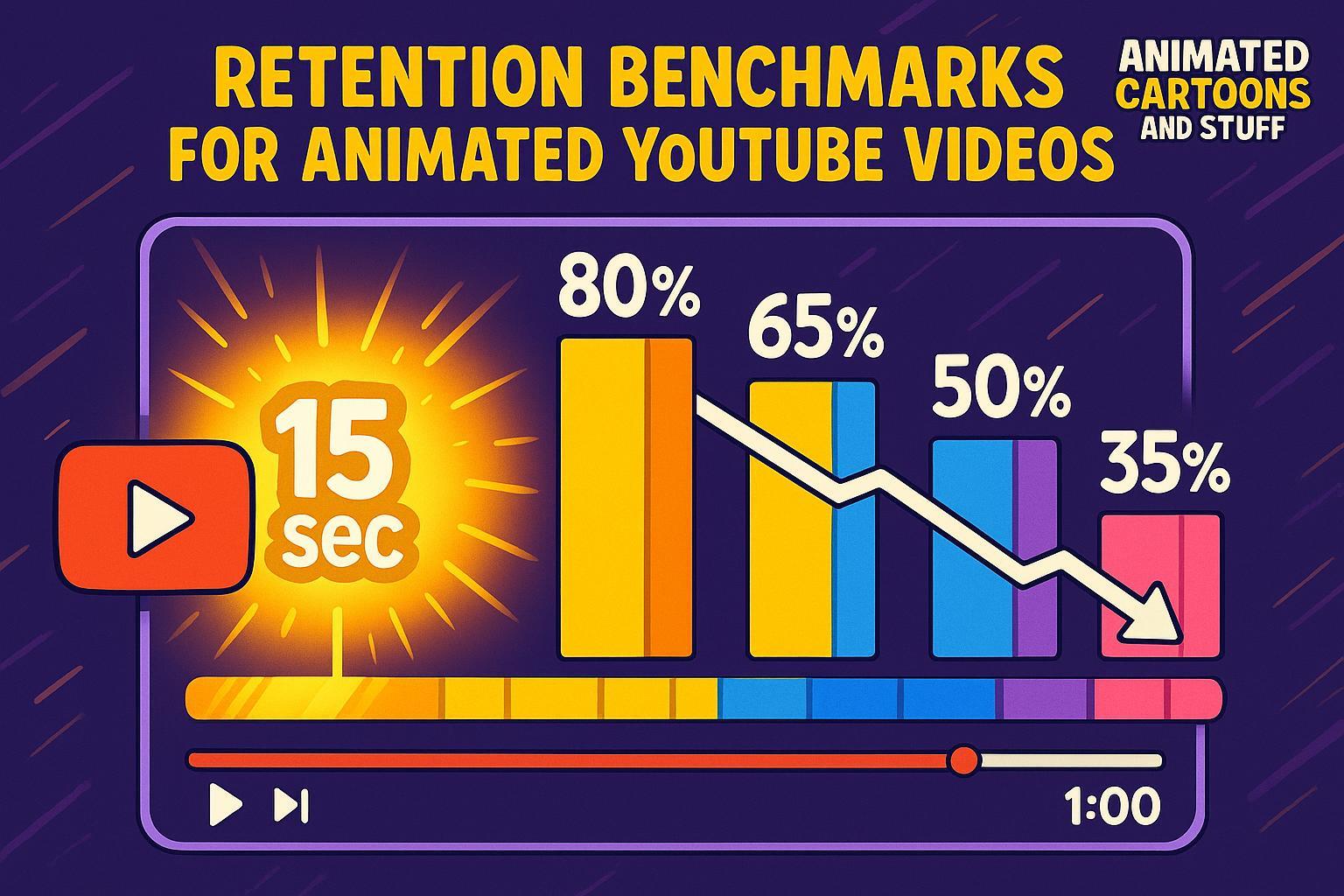 Retention Benchmarks for Animated YouTube Videos