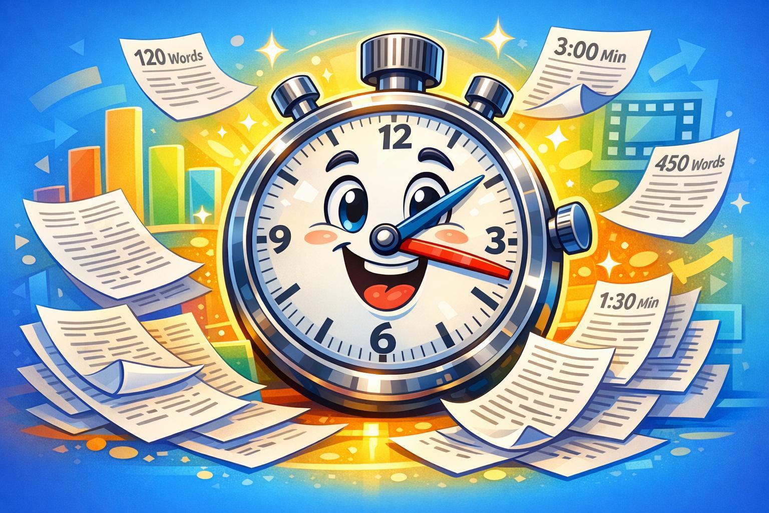 Video Script Length Calculator