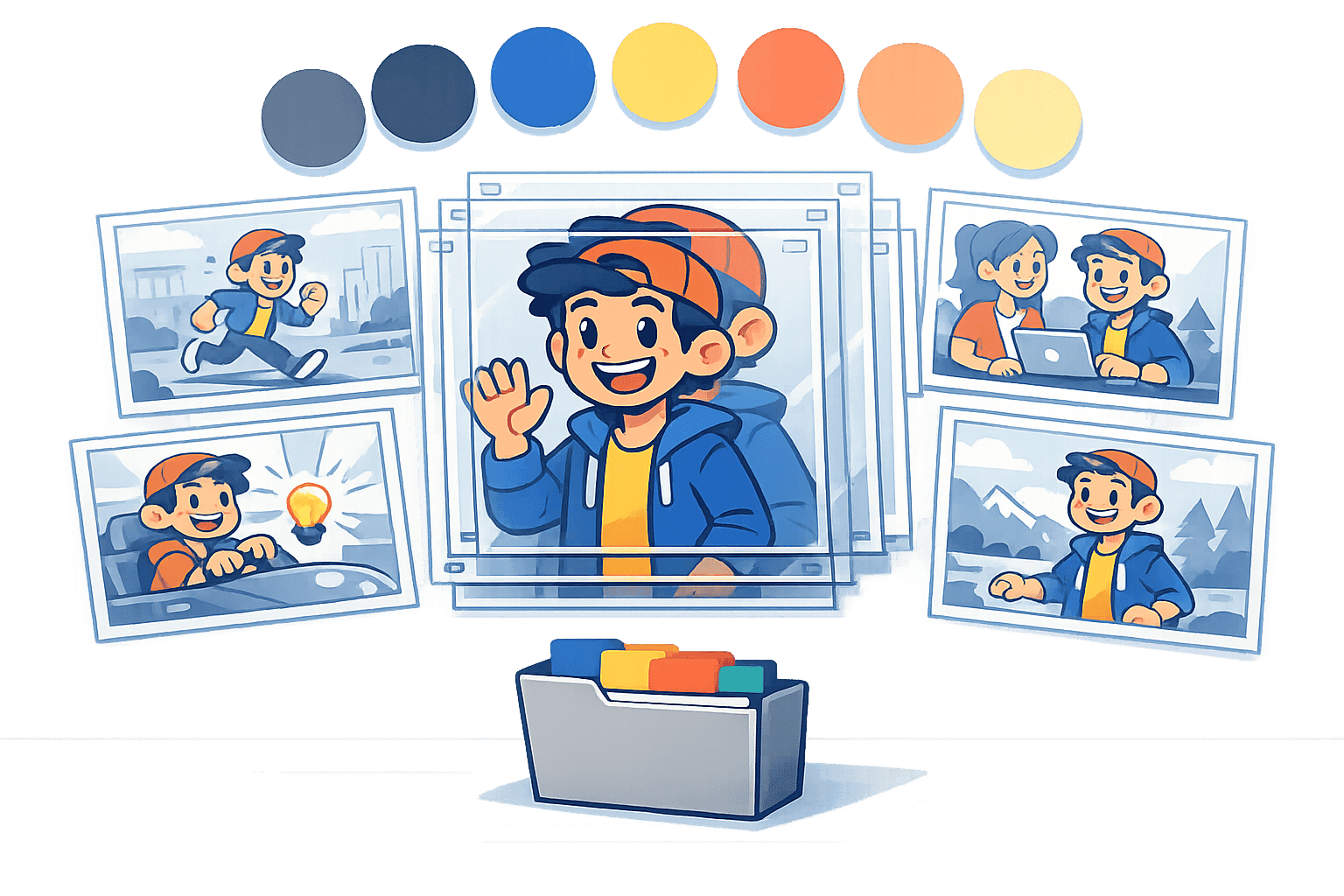 Maintaining Style Across AI-Generated Video Series