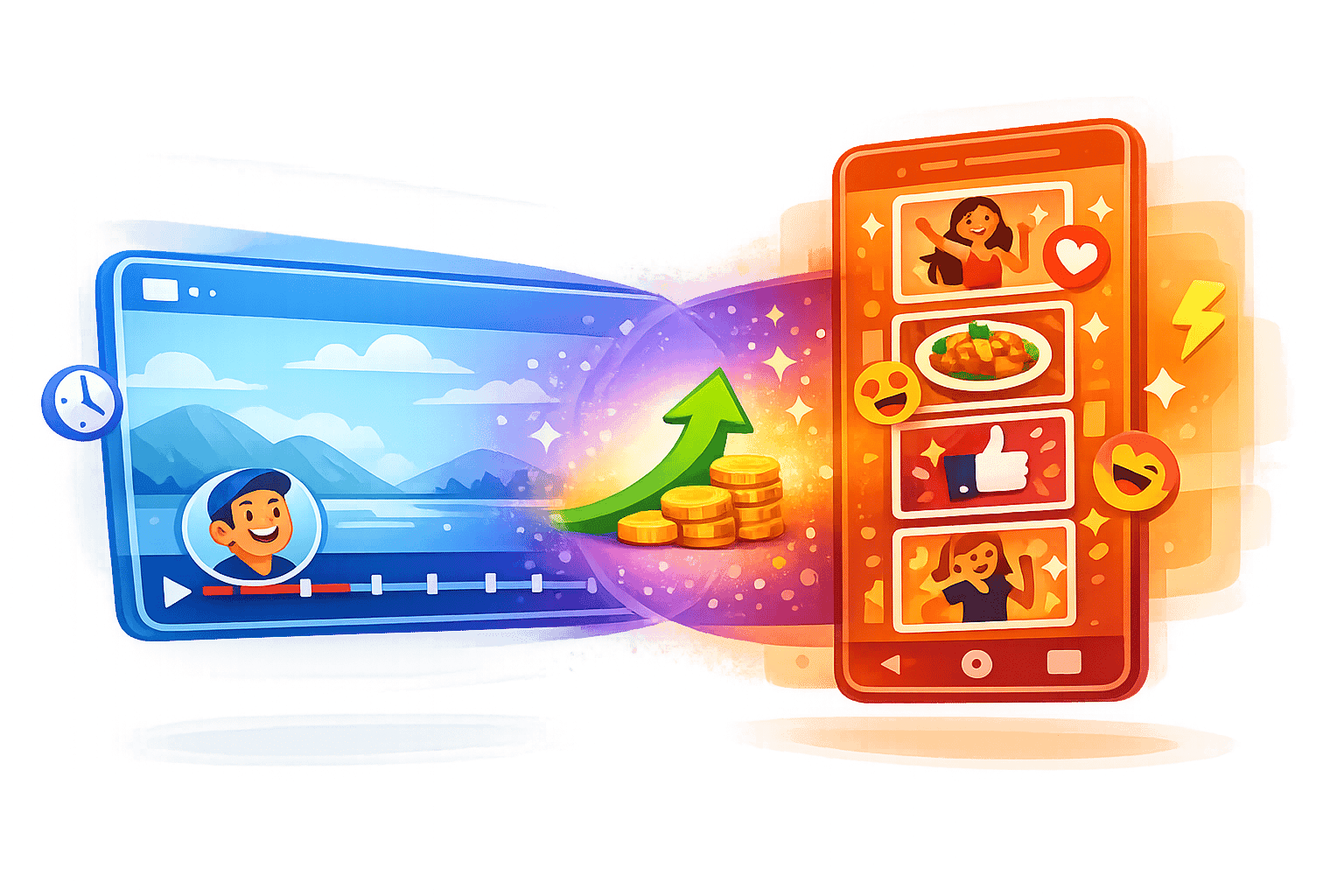 AI Video Tools: Long-Form vs. Short-Form