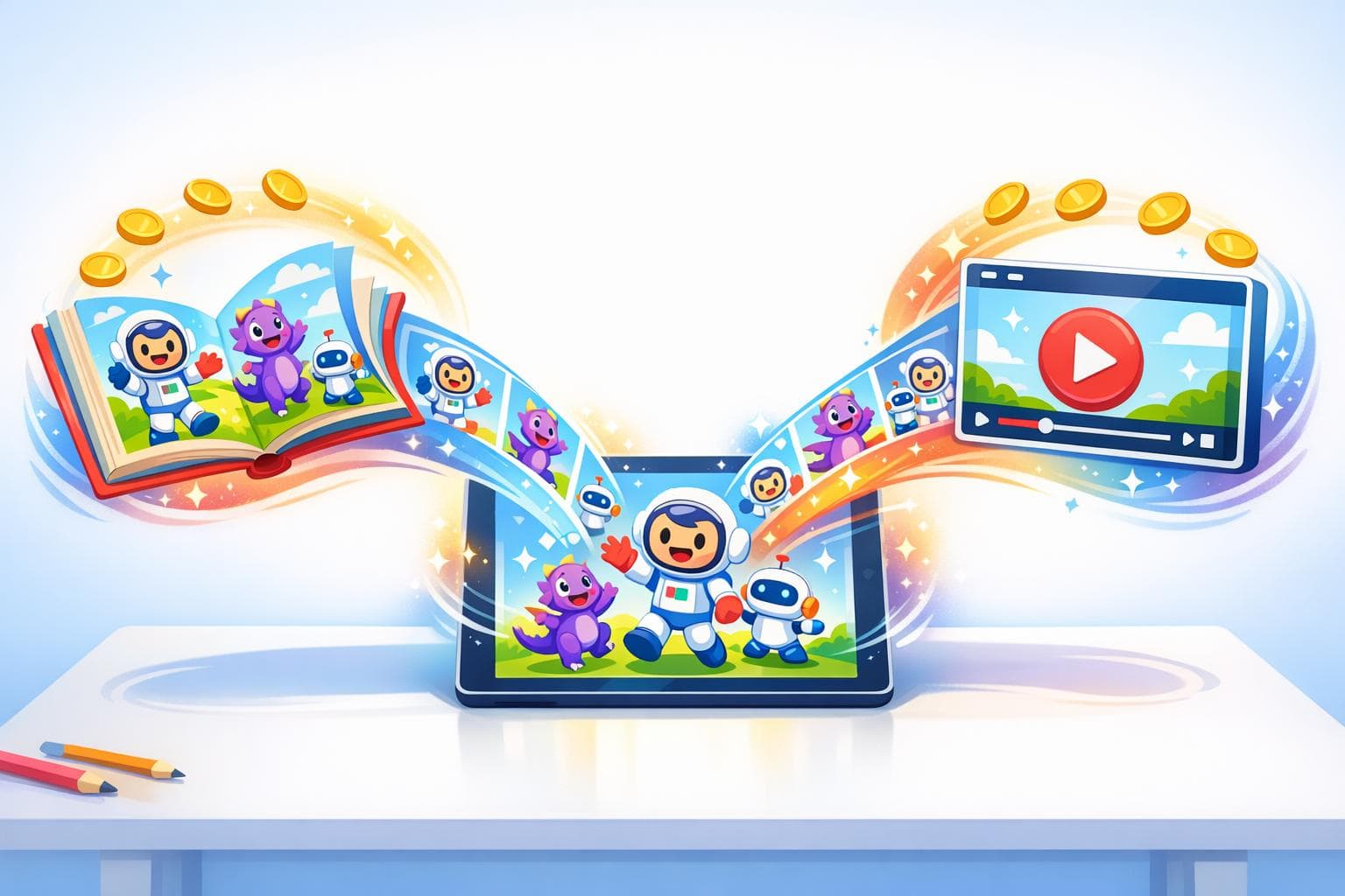 Create Kids Storybooks & Animated Videos Using Free AI