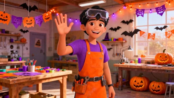 Frankenstein Robot Friend