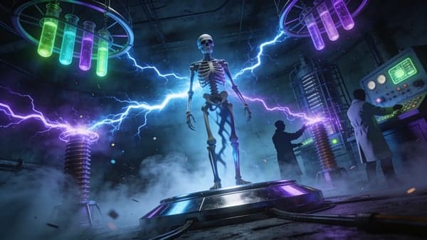 Lab-Born Skeleton Hero