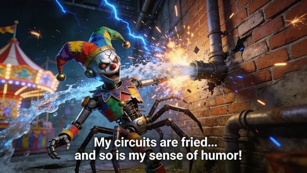 Jester Bot's Last Laugh