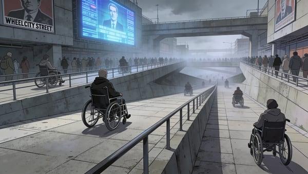 Feet Against the Wheels