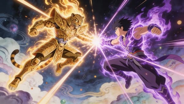 Golden Leopard Knight